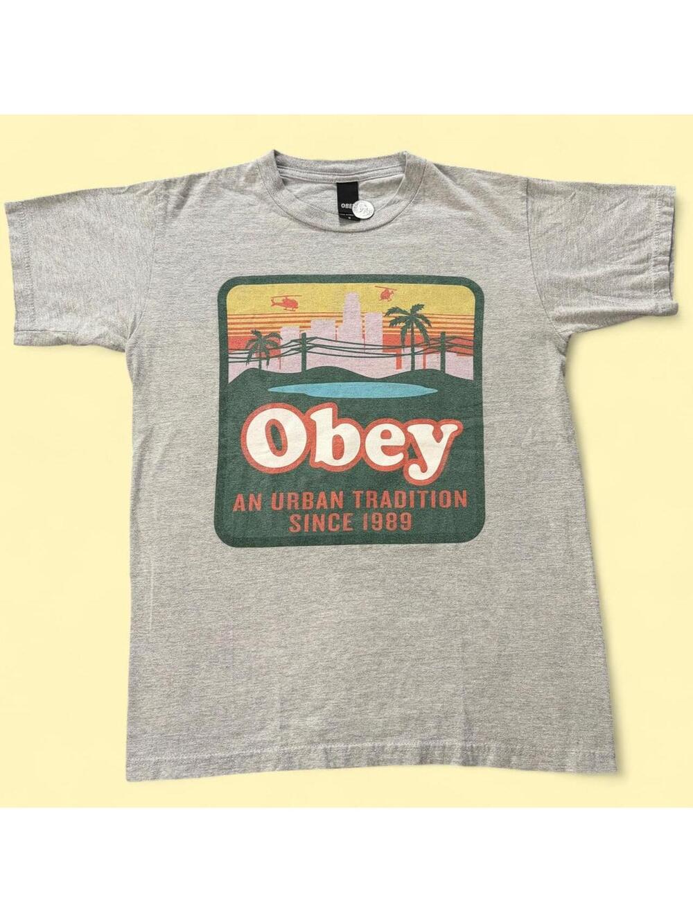 Obey An Urban Tradition T-Shirt — Size S - 0467